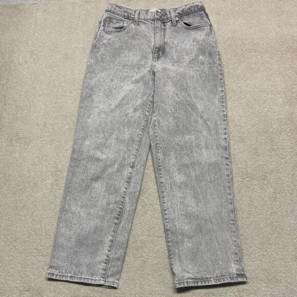Universal Thread Vintage Straight Ankle Jeans Womens 8/29R Gry Wash 29x26‎